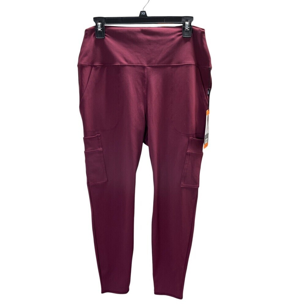 Spyder Pants Women's Size XXL Sangria Pink 27" Inseam Athletic Active